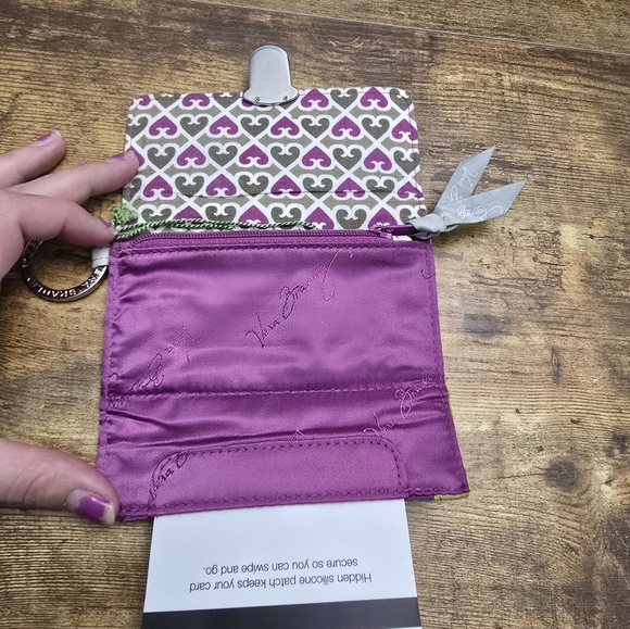 New Vera Bradley Multicolor Quilted Women's Wallet - Picture 7 of 12